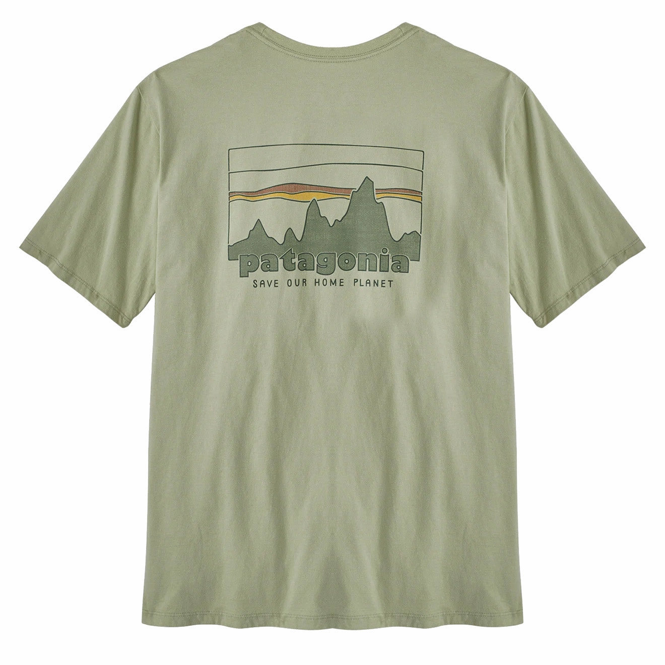 Patagonia 73 Skyline Organic T-Shirt Salvia Green