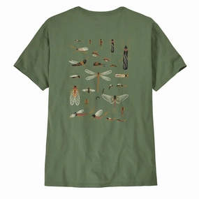 Patagonia Buggy Organic T-Shirt Terrain Green henley shirts online