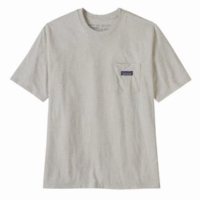 Patagonia Daily Pocket Tee Birch White henley shirts online