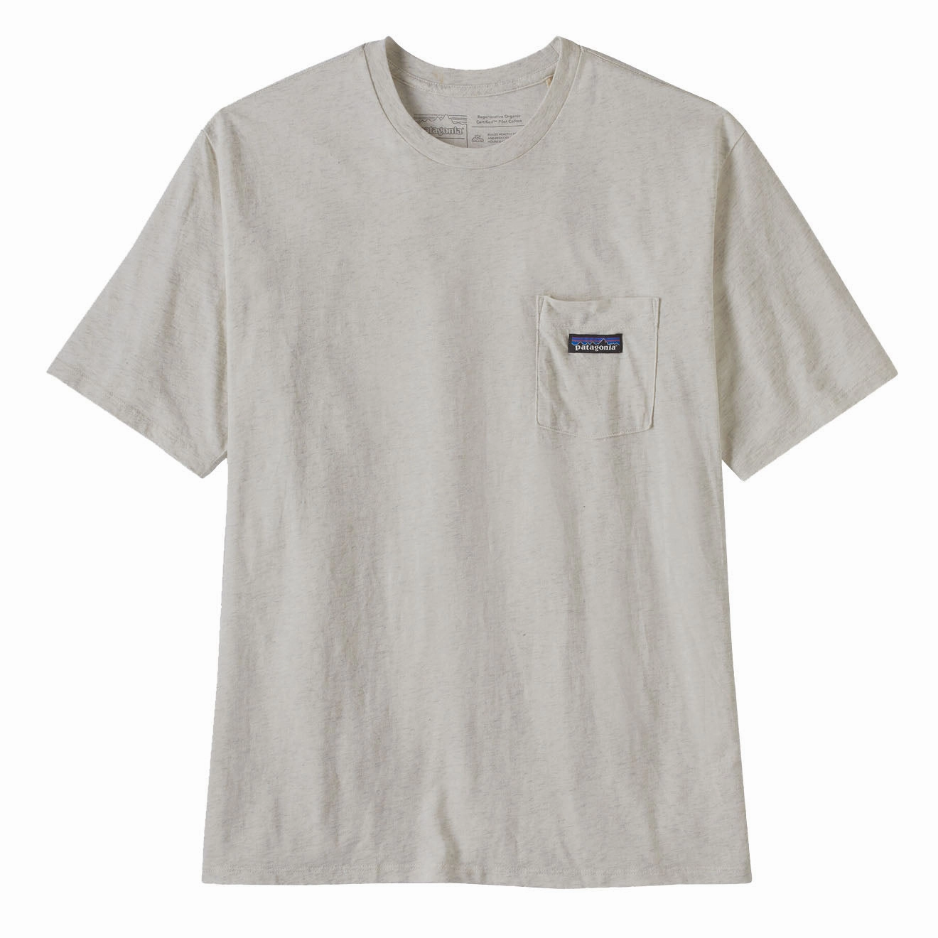 Patagonia Daily Pocket Tee Birch White henley shirts online
