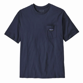 Patagonia Daily Pocket Tee New Navy henley shirts online