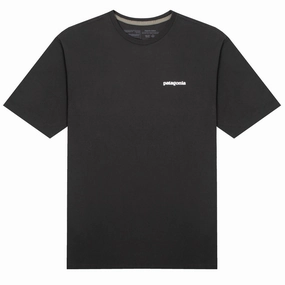 Patagonia Home Water Trout Organic T-Shirt Ink Black henley shirts online