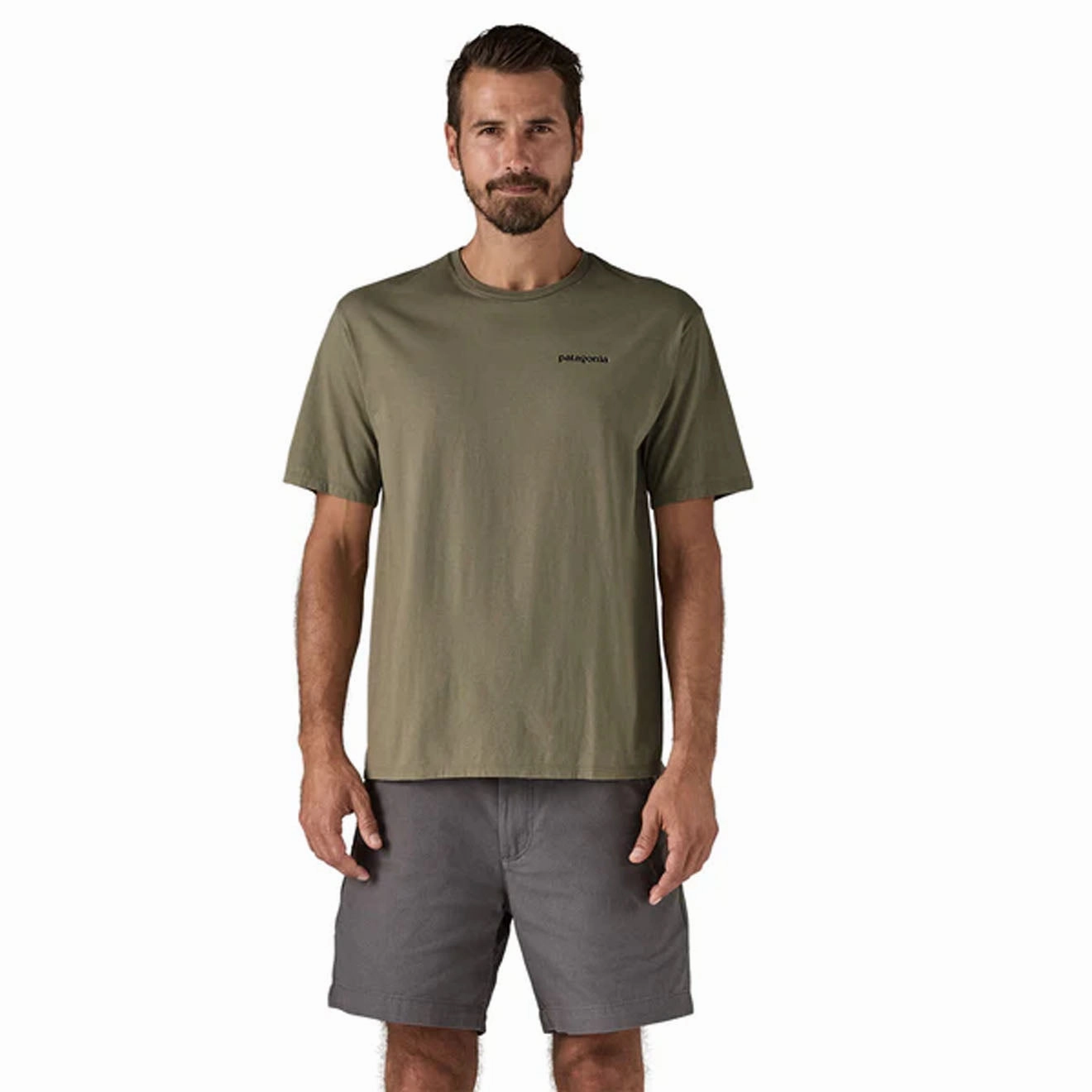Patagonia Home Water Trout Organic T-Shirt River Rock Green
