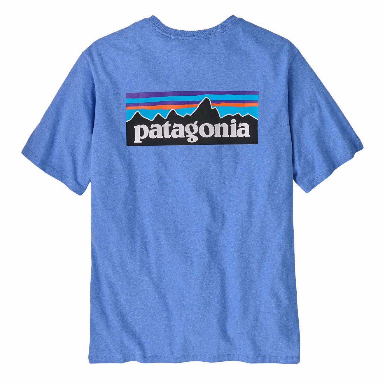 Patagonia P-6 Logo Responsibili-Tee Abundant Blue henley shirts online