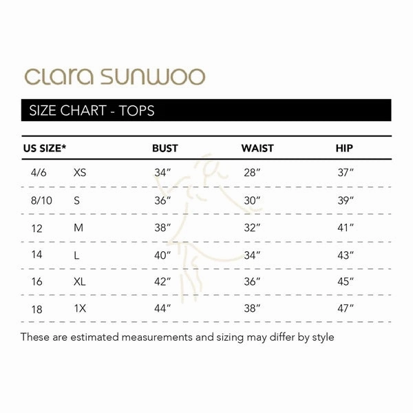 Pearl Cuff Side Tie Waist Top In Black