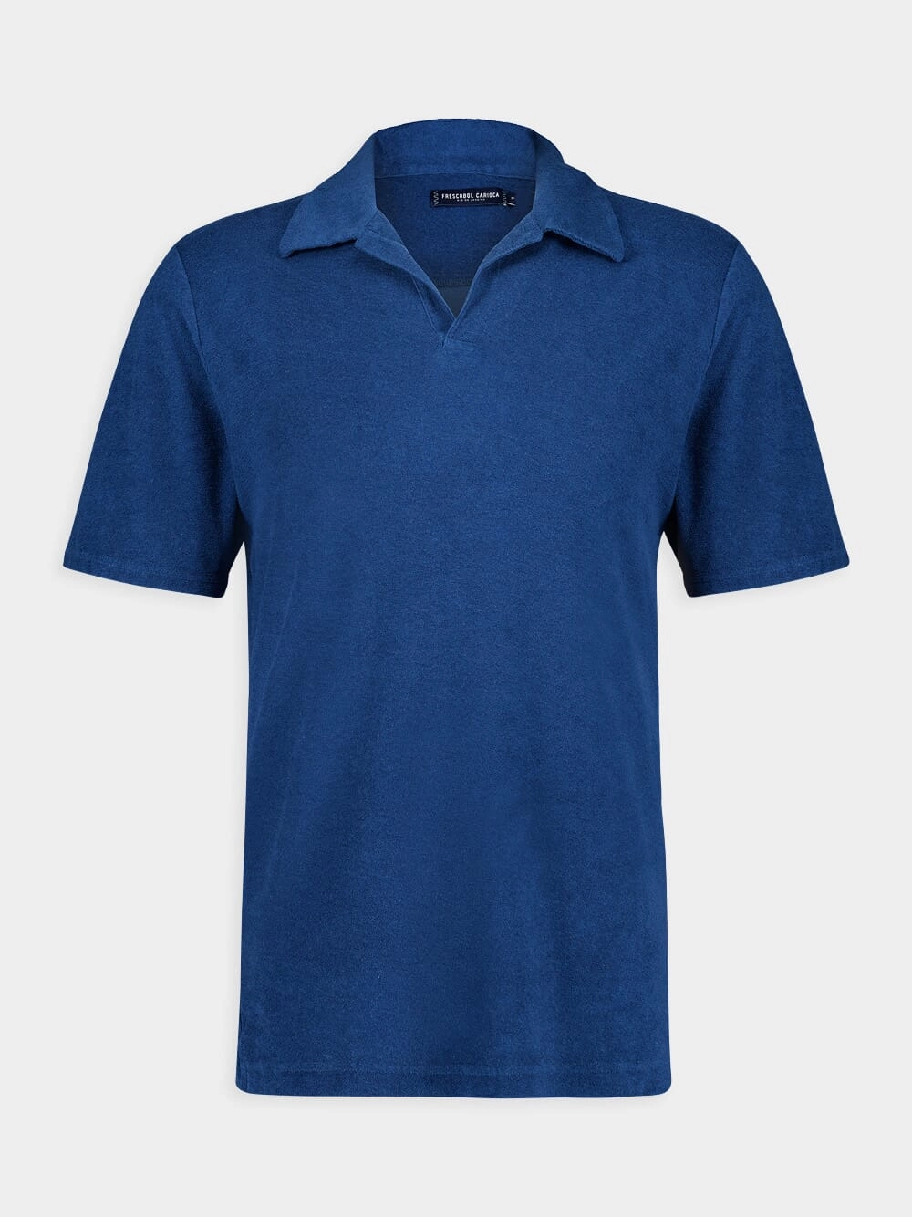 Perennial Blue Terry Polo Tops Mens - men's t-shirts outlet