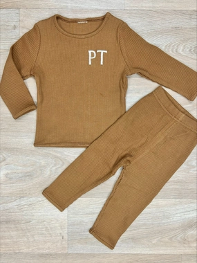 Personalised Initial Embroidered Lounge Set Holiday Collection - holiday outfits clearance
