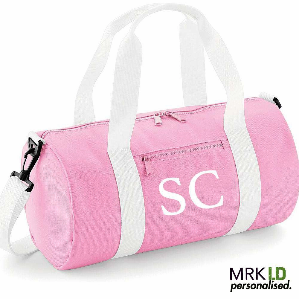Personalised Initial Mini-Barrel Bag (MRK X)