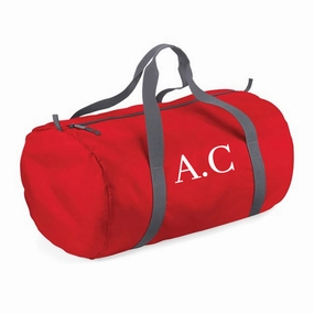 Personalised Initial Packaway Barrel Bag Holiday Collection - holiday outfits clearance