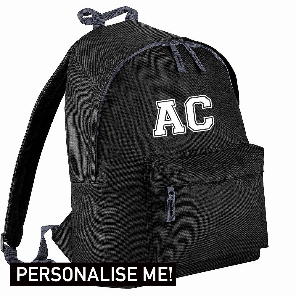 Personalised Initial Varsity Junior Backpack (MRK X)