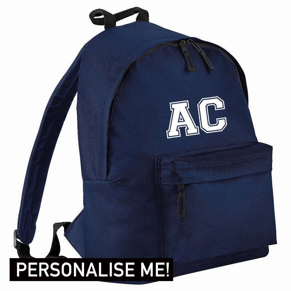 Personalised Initial Varsity Junior Backpack (MRK X)