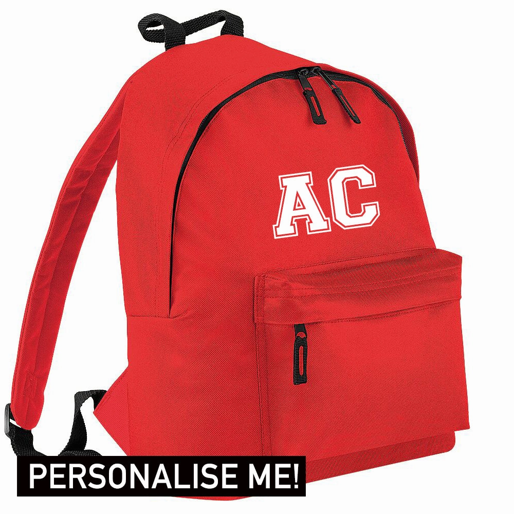 Personalised Initial Varsity Junior Backpack (MRK X)