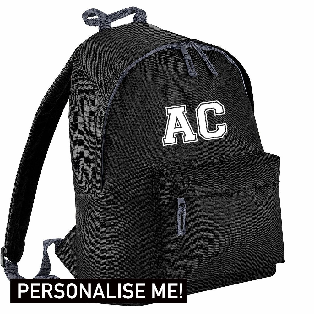 Personalised Initial Varsity Junior Backpack (MRK X)