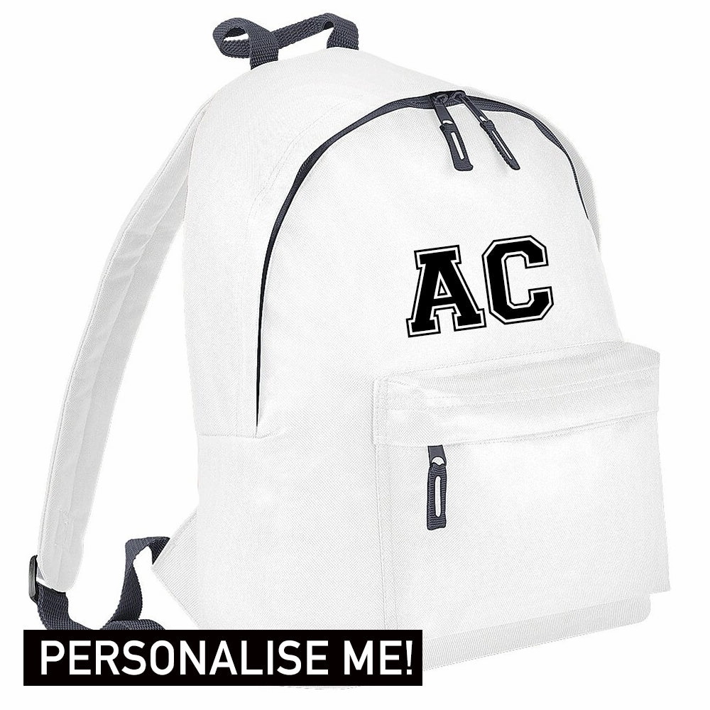 Personalised Initial Varsity Junior Backpack (MRK X)