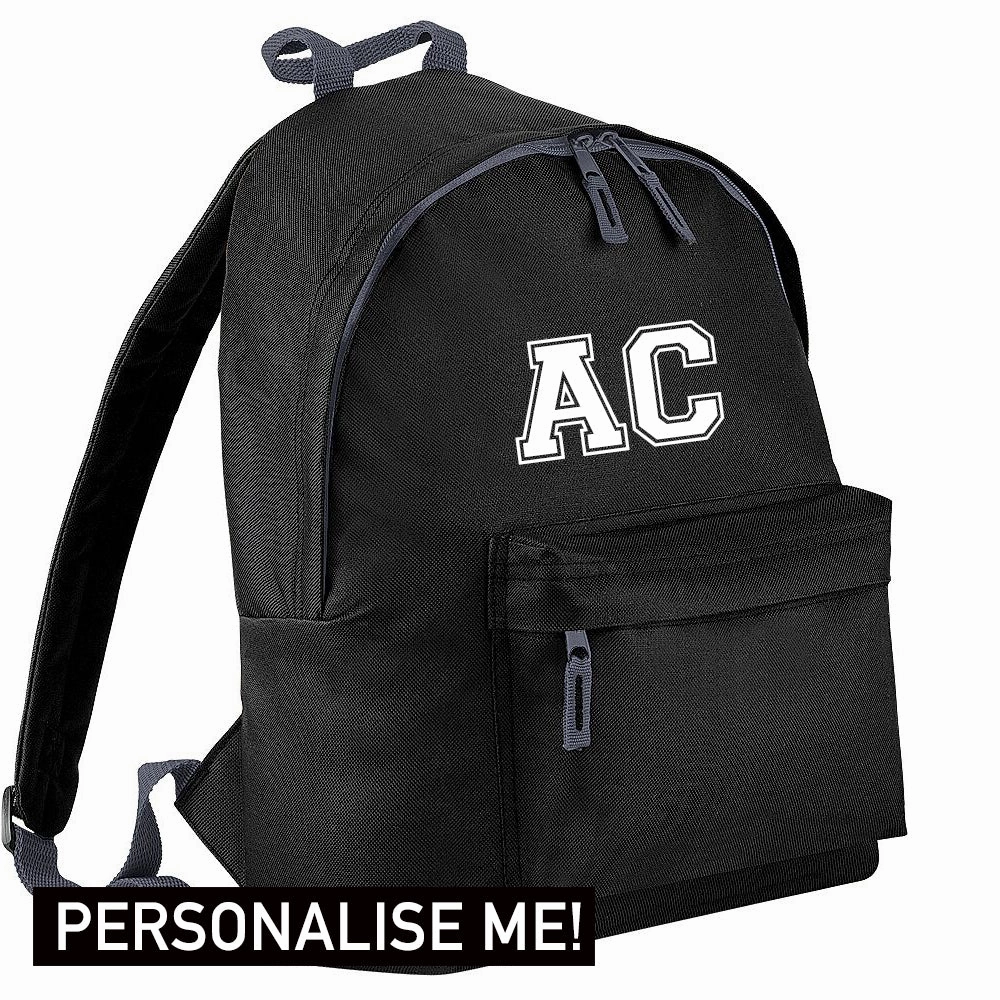 Personalised Initial Varsity Junior Backpack (MRK X)