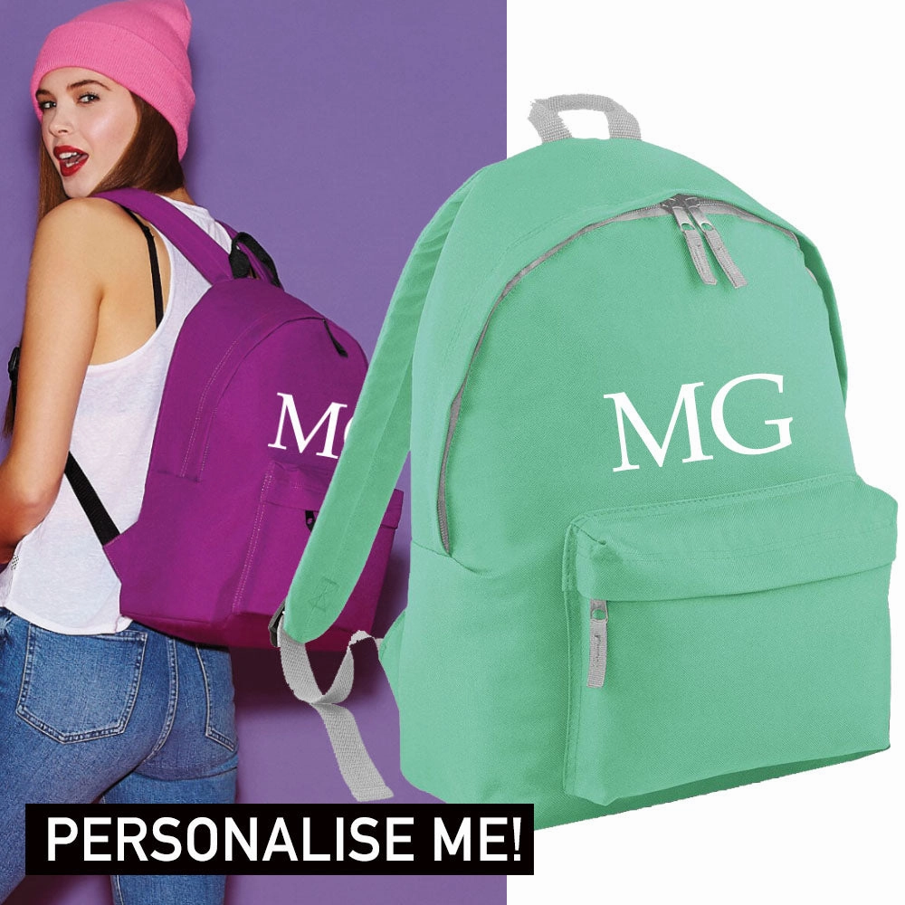 Personalised Initial Varsity Regular Backpack (MRK X)