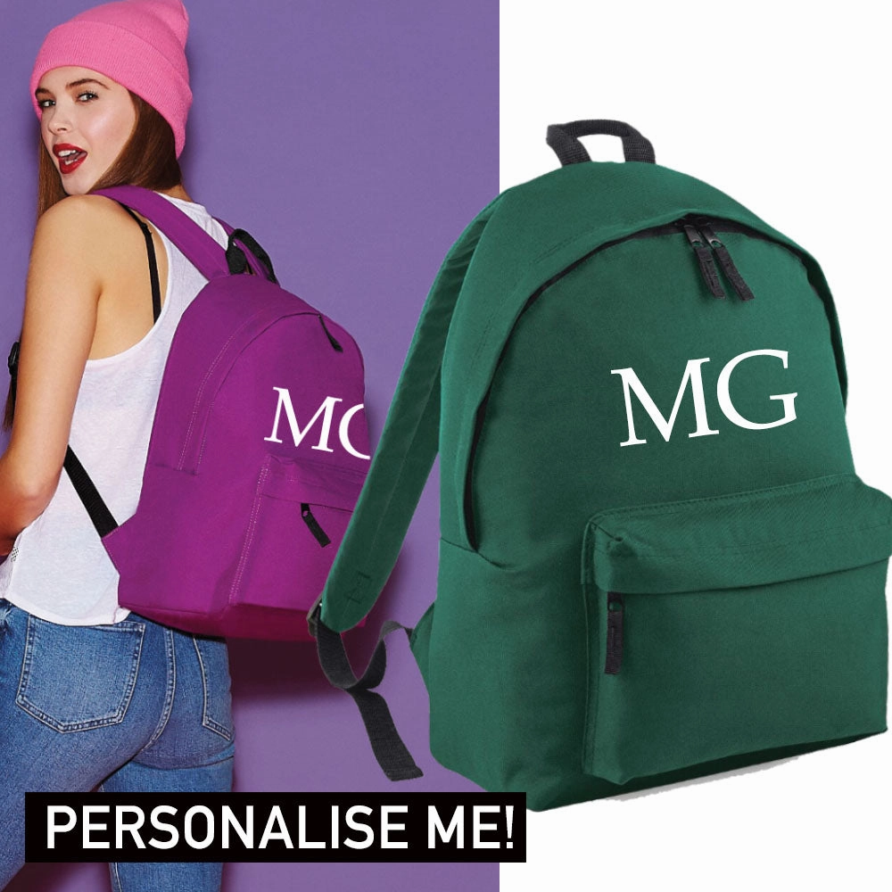 Personalised Initial Varsity Regular Backpack (MRK X)