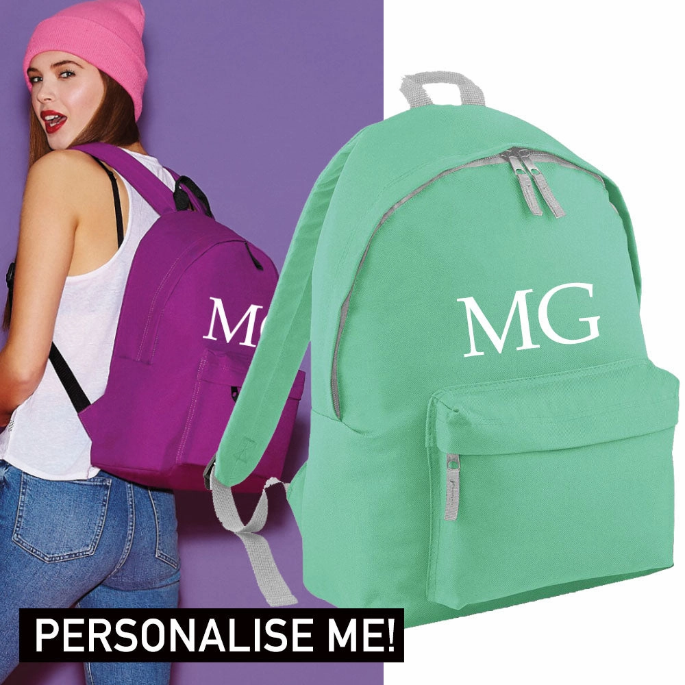 Personalised Initial Varsity Regular Backpack (MRK X)