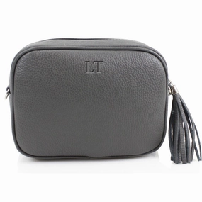 Personalised Leather Tonal Embossed Crossbody Bag Holiday Collection - holiday outfits clearance