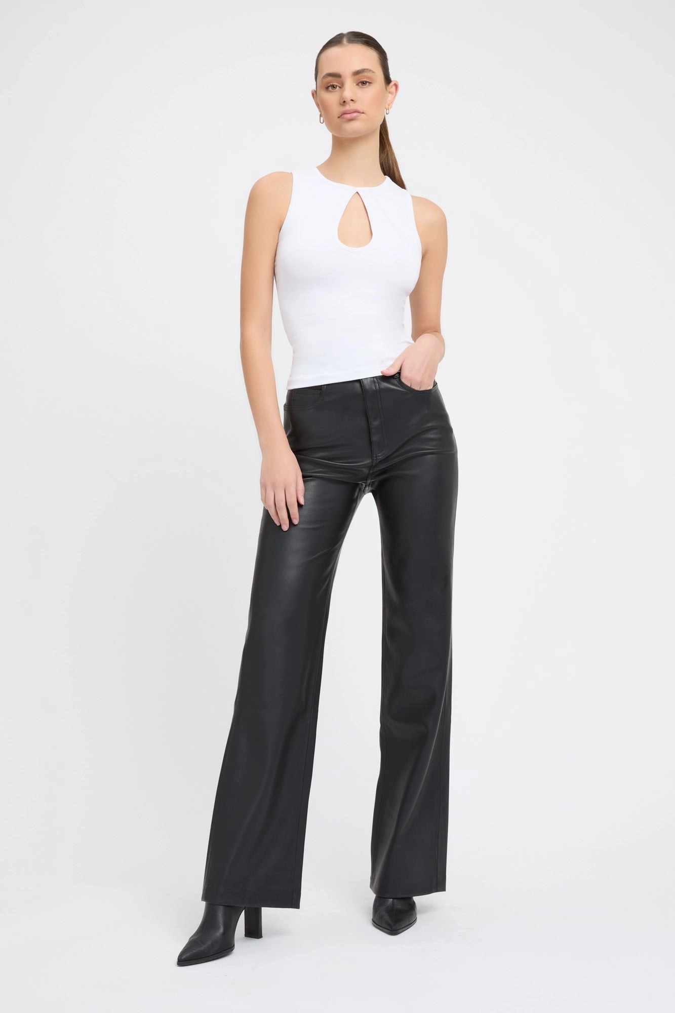 Phoenix Wide Leg Pant affordable womens bottoms sale