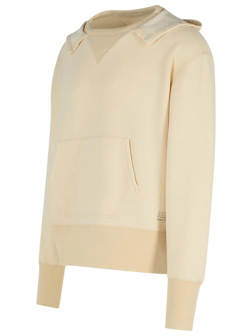 Pilling' Cream Cotton Sweater