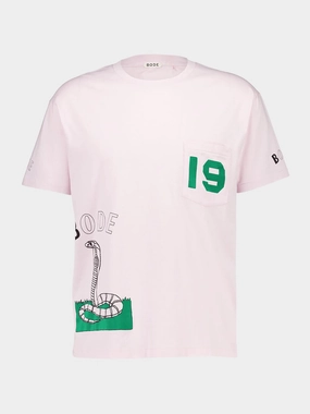 Pink Cobra T-Shirt Tops Mens - flannel shirts