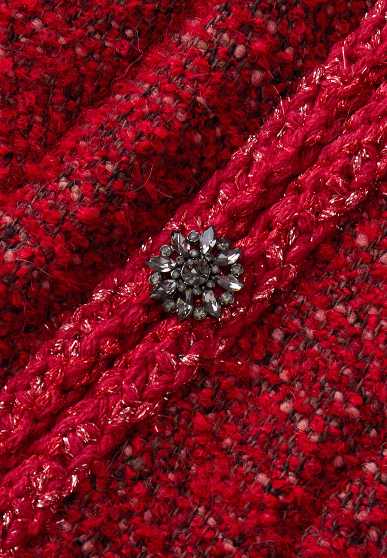 Pleat-detail Patch-pocket Dress