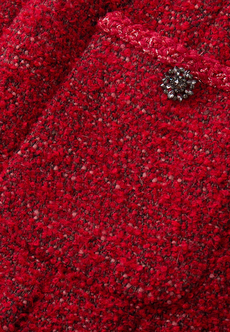 Pleat-detail Patch-pocket Dress