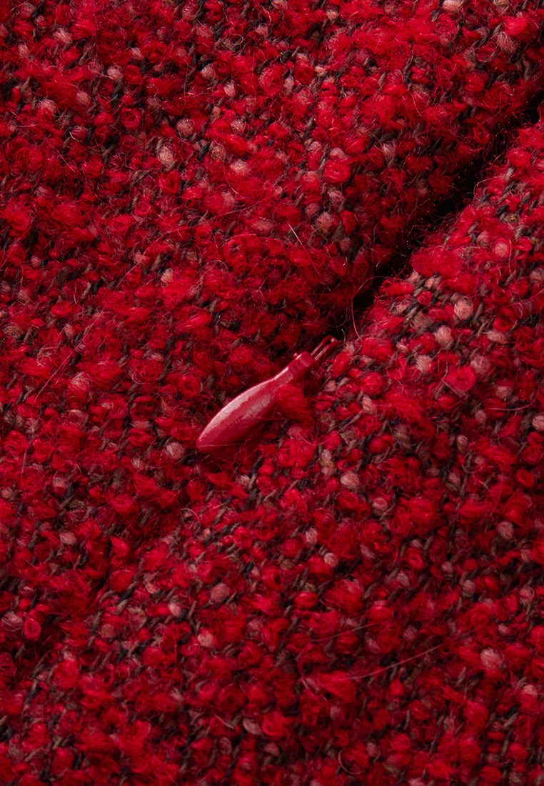 Pleat-detail Patch-pocket Dress