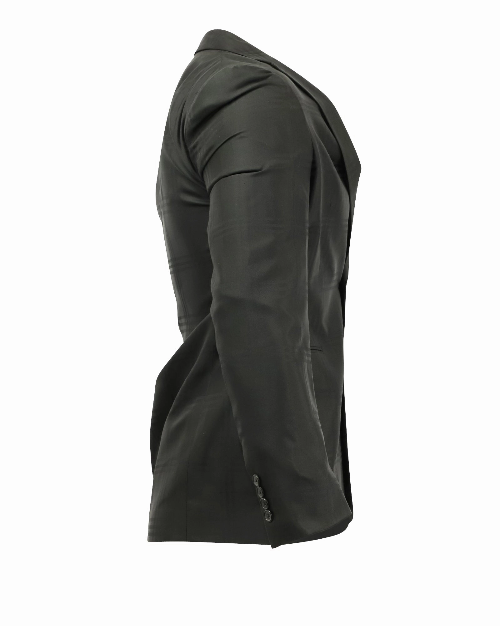 Polo Ralph Lauren Check Dinner Jacket in Black Silk