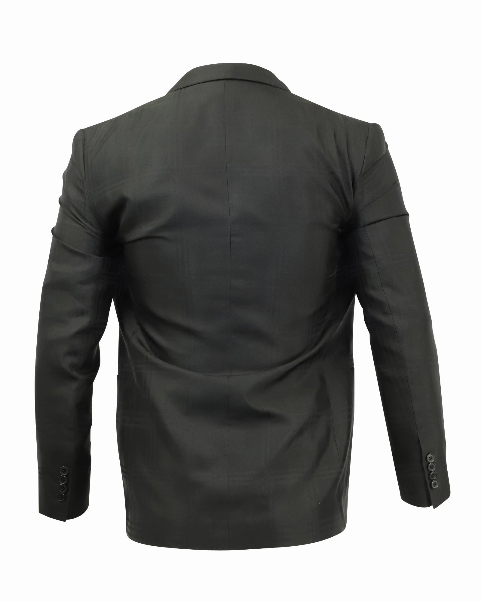 Polo Ralph Lauren Check Dinner Jacket in Black Silk