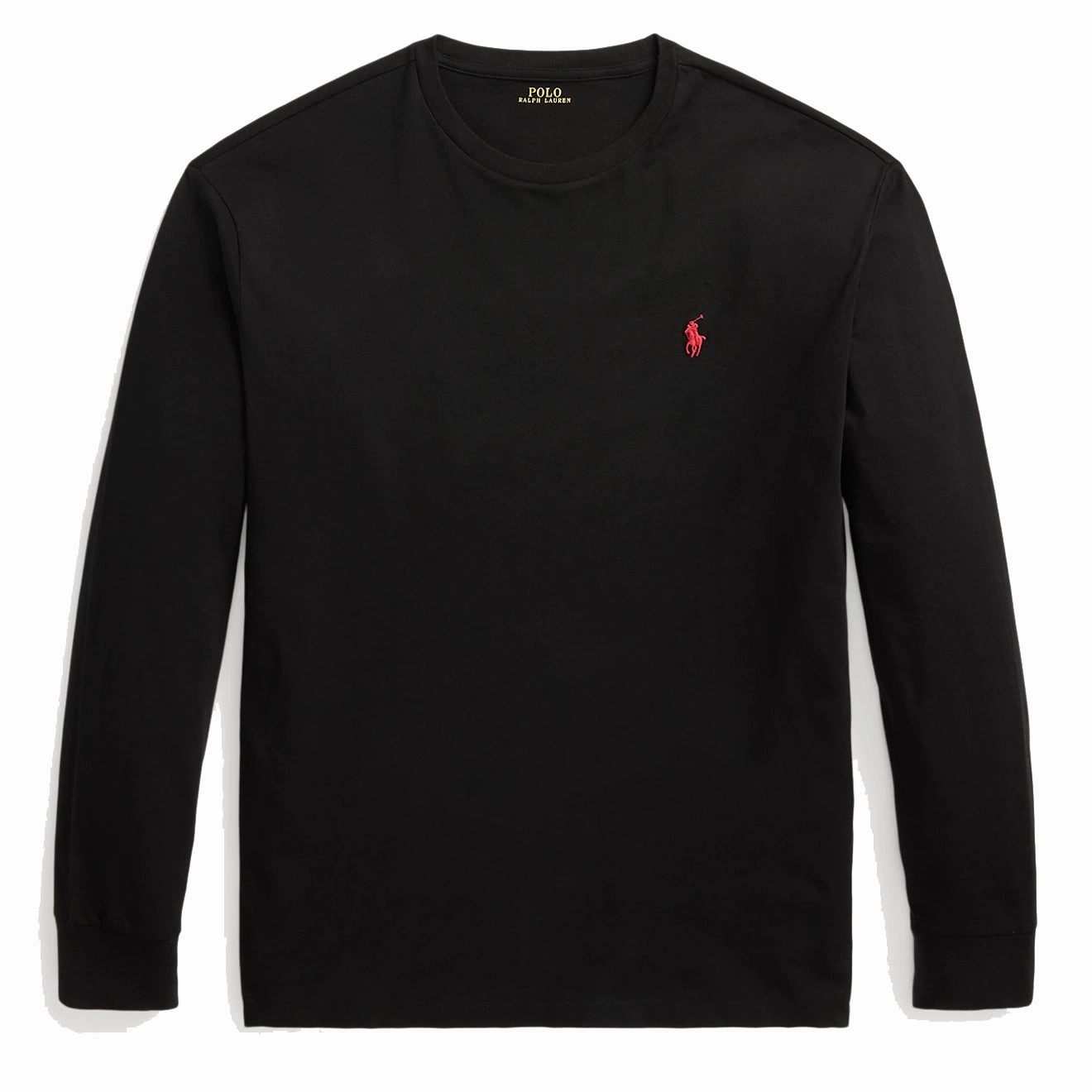 Polo Ralph Lauren Classic Fit Jersey LS T-Shirt Polo Black henley shirts online