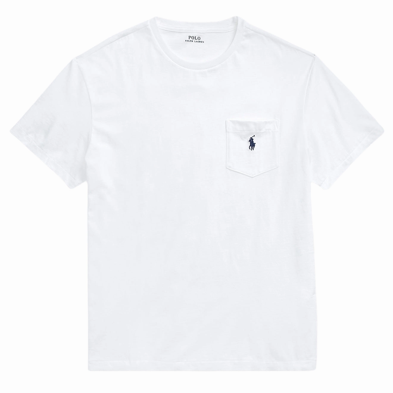 Polo Ralph Lauren Classic Fit Jersey Pocket T-Shirt White henley shirts online