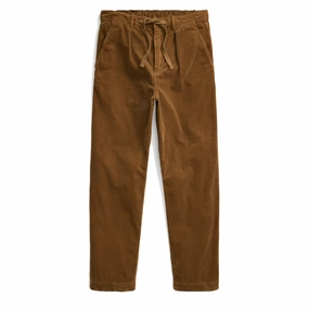 Polo Ralph Lauren Classic Fit Pleated Corduroy Pant Workwear Tan mens joggers promo code