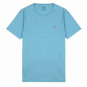Polo Ralph Lauren Custom Classic Fit S/S T-Shirt French Turquoise henley shirts online