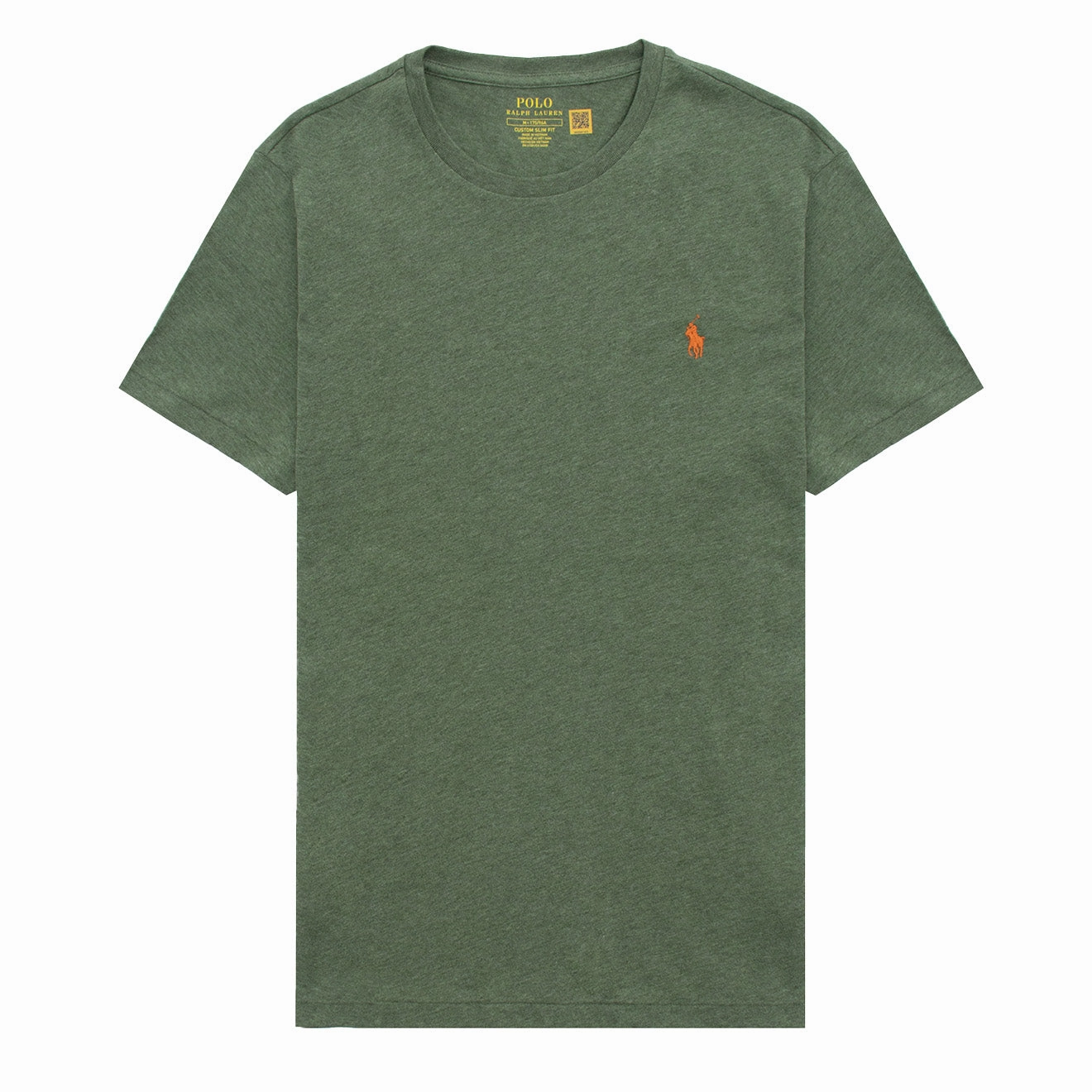Polo Ralph Lauren Custom Slim Crewneck T-Shirt Cargo Green henley shirts online