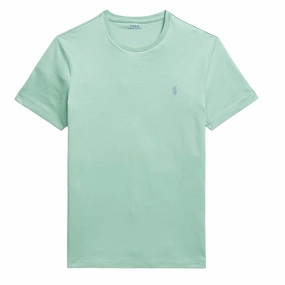 Polo Ralph Lauren Custom Slim Crewneck T-Shirt Celadon henley shirts online