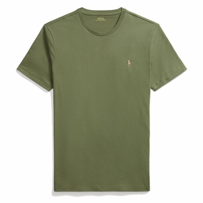 Polo Ralph Lauren Custom Slim Crewneck T-Shirt Garden Trail henley shirts online