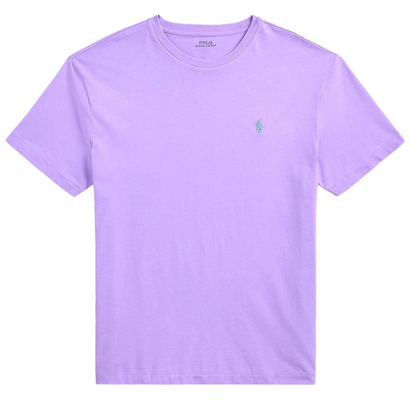 Polo Ralph Lauren Custom Slim Crewneck T-Shirt Light Lilac henley shirts online