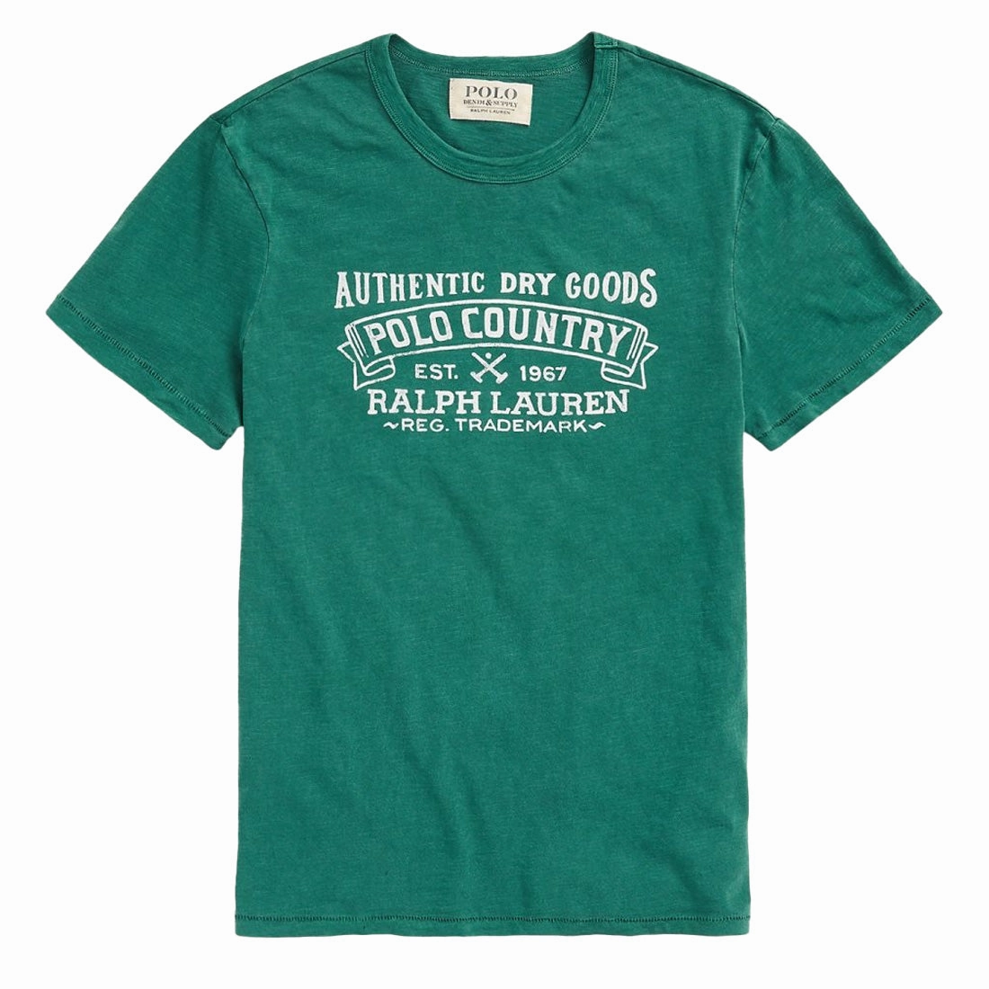 Polo Ralph Lauren Custom Slim Fit Graphic T-Shirt College Green henley shirts online