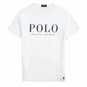 Polo Ralph Lauren Custom Slim Fit Logo Jersey T-Shirt White henley shirts online