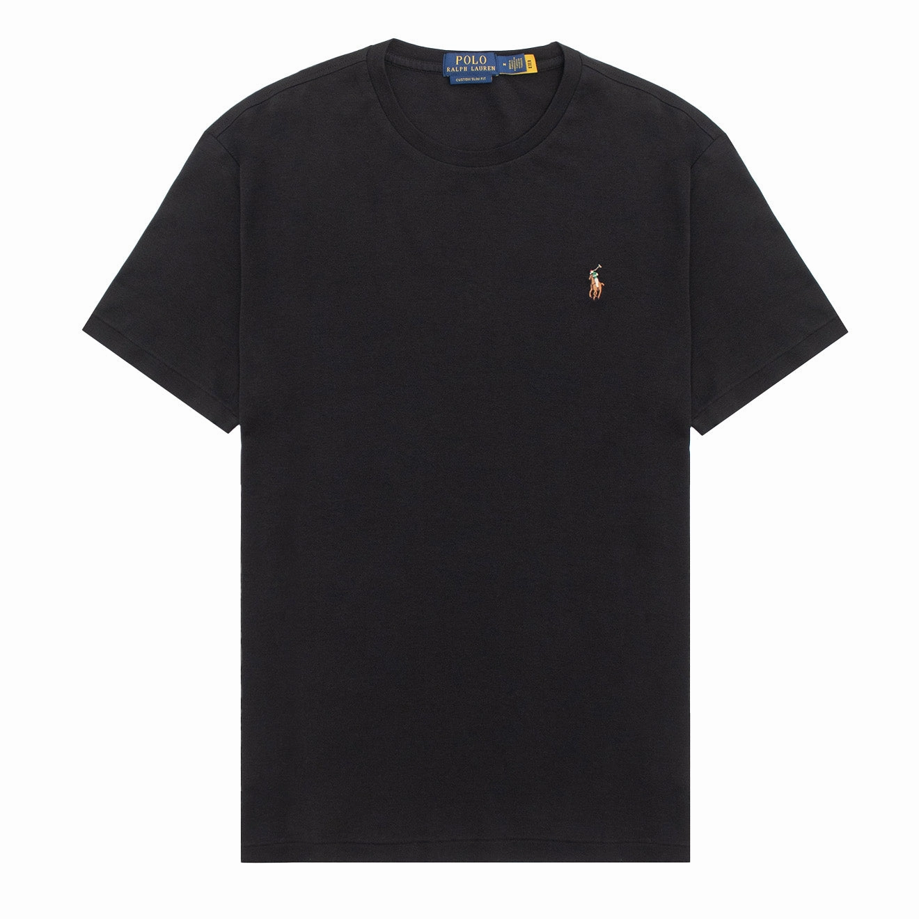 Polo Ralph Lauren Custom Slim Fit Soft Cotton T-Shirt Black henley shirts online