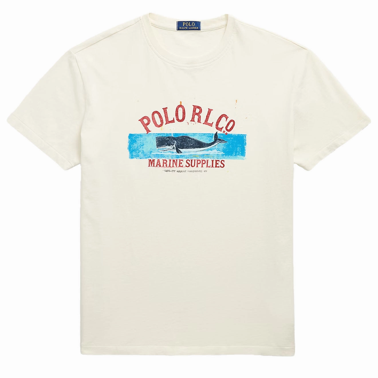 Polo Ralph Lauren Short Sleeve T Shirt Classic Deckwash White henley shirts online
