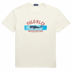 Polo Ralph Lauren Short Sleeve T Shirt Classic Deckwash White henley shirts online