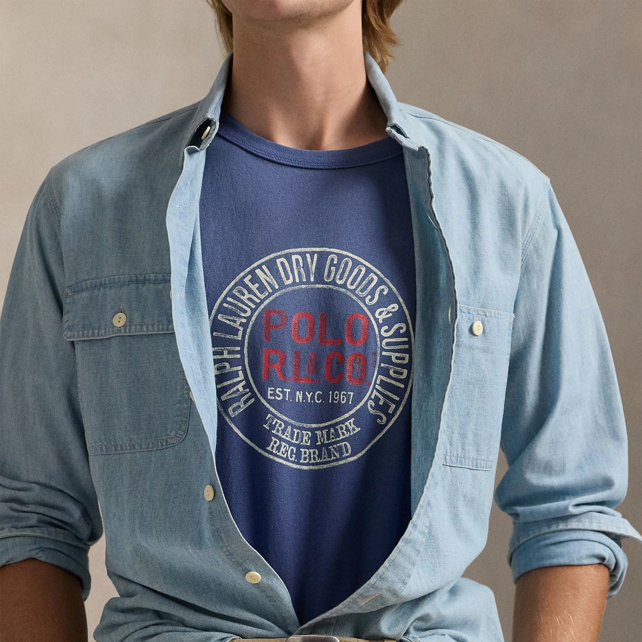 Polo Ralph Lauren Short Sleeve T Shirt Classic Old Royal