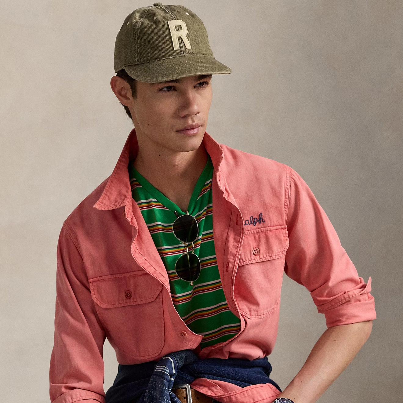Polo Ralph Lauren Short Sleeve T Shirt Classic Stem Multi