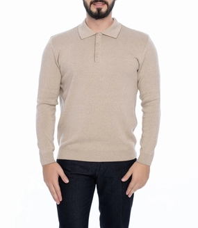 PONCE LONG SLEEVE POLO designer sweaters outlet