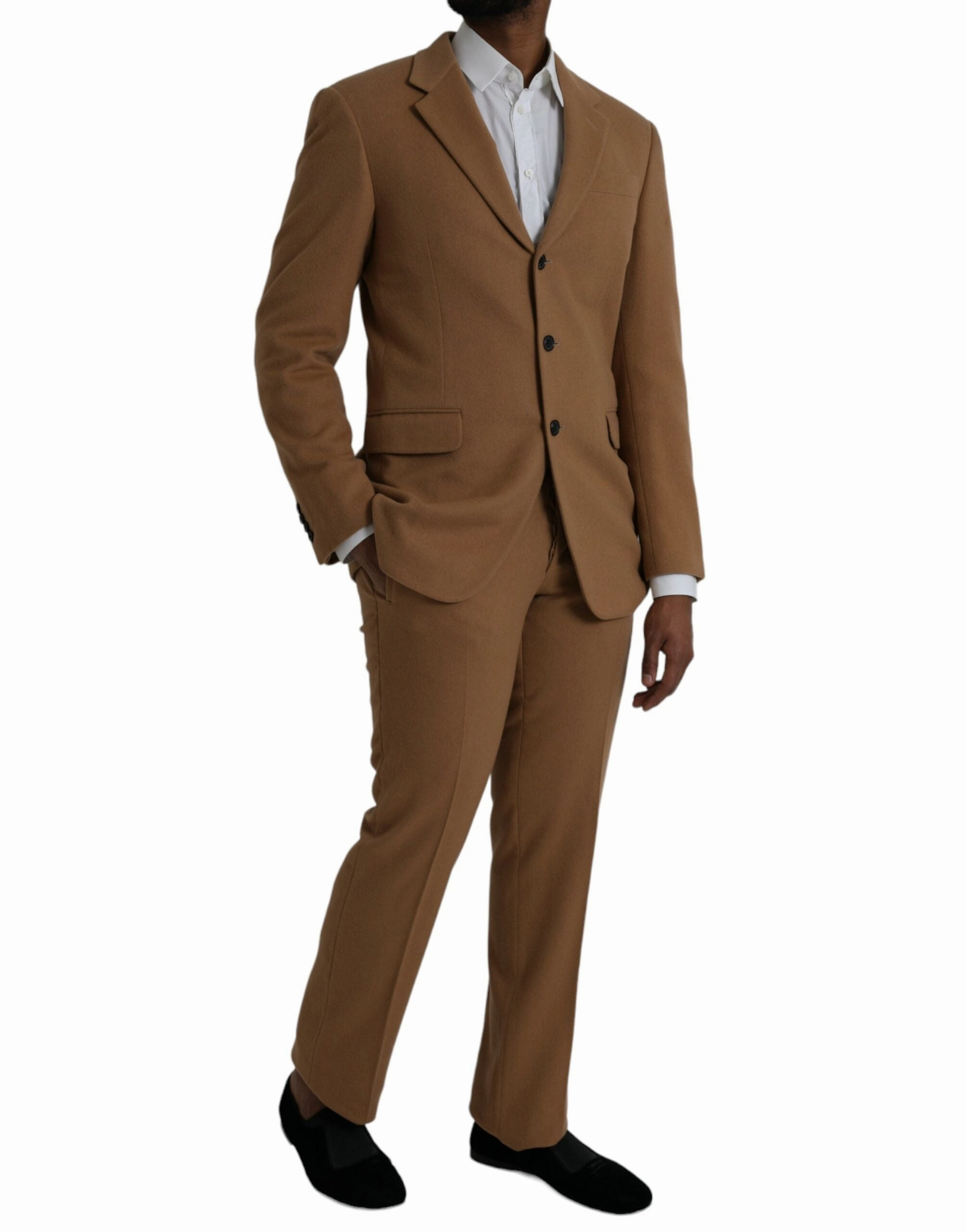 Prada Cashmere 2 Piece Single Breasted Men's Suit