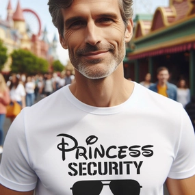 Princess Security Dad T-Shirt Holiday Collection - holiday outfits clearance