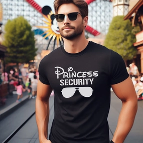 Princess Security Dad T-Shirt Holiday Collection - holiday outfits clearance
